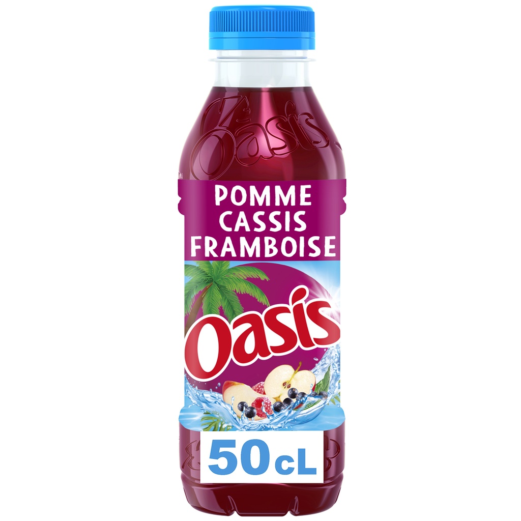 Oasis Pomme Cassis Framboise 50 Cl