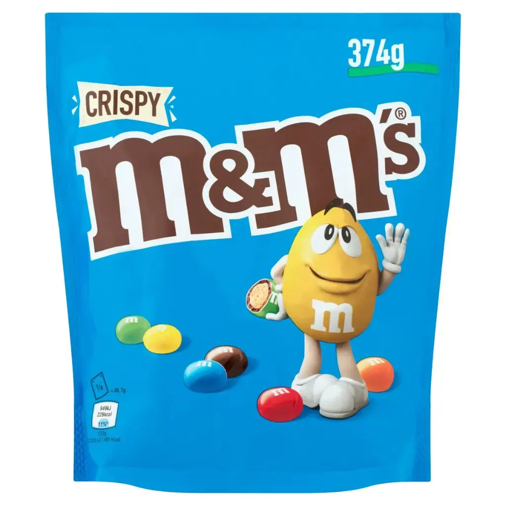 M&M's Crispy 374 Gr