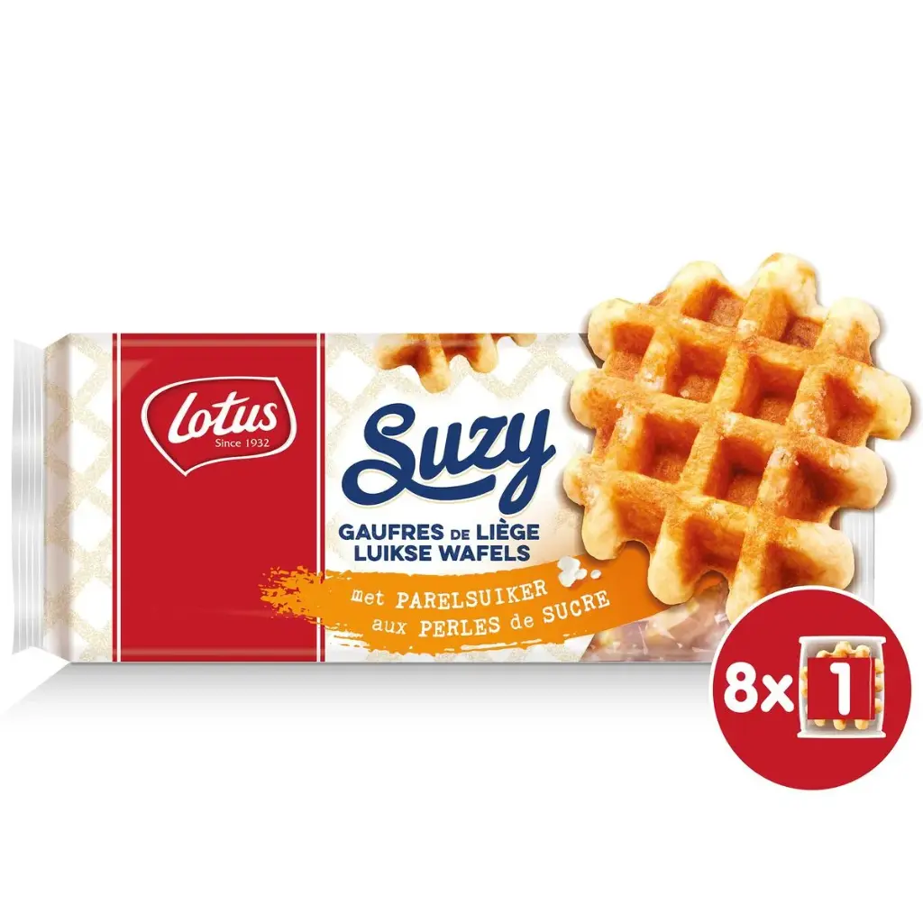 Lotus Suzy Gaufres de Liège 8x50 Gr