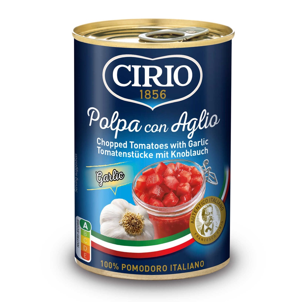 Cirio Polpa Ail Pulpe de Tomates 400 Gr