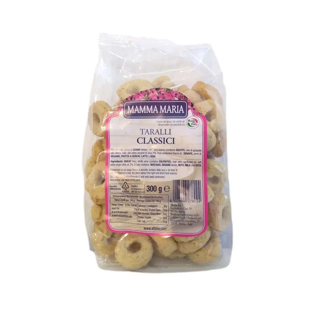 Mamma Maria Taralli Classic 300 Gr