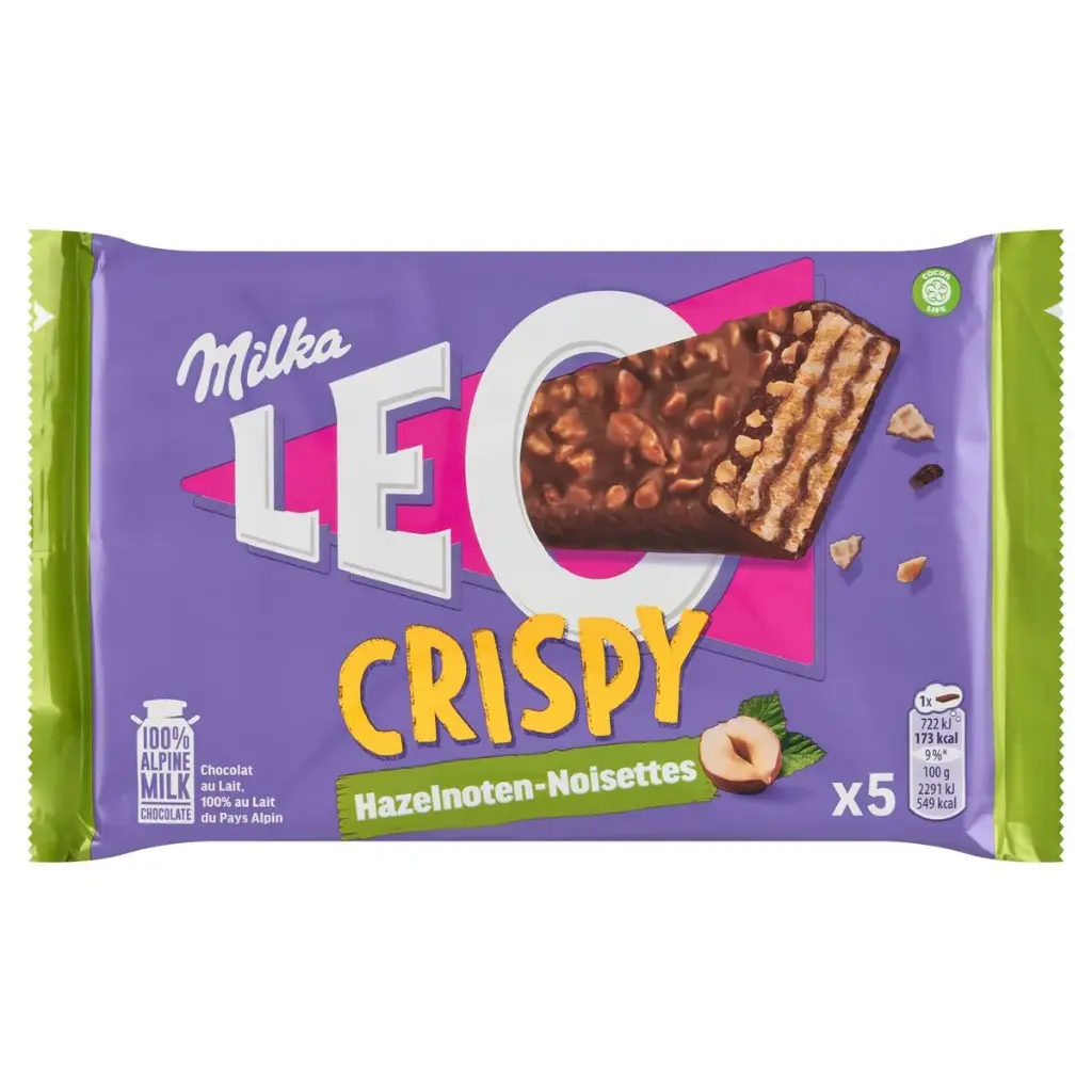 Milka Leo Crispy Noisettes 155 Gr