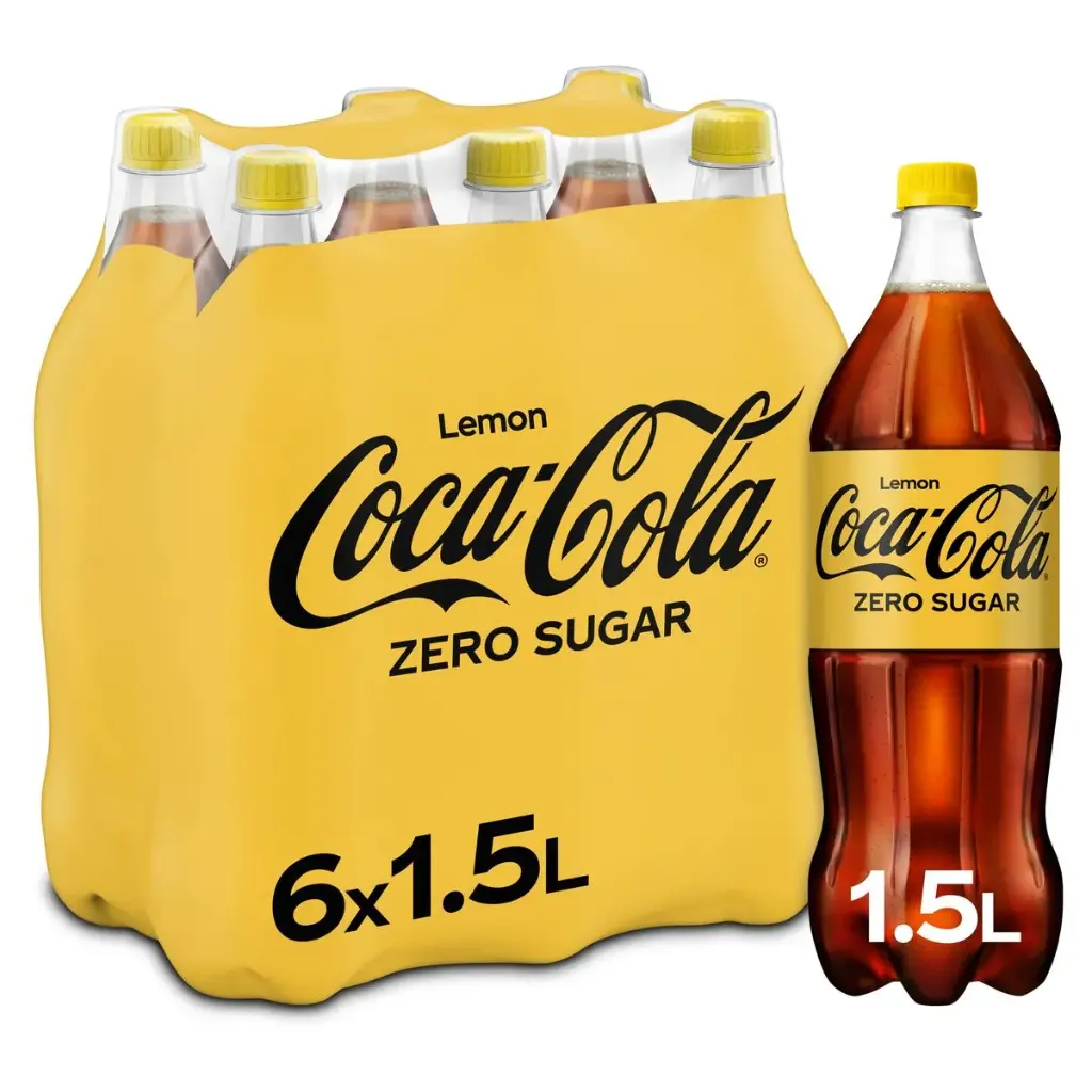 Coca-Cola Zero Sugar Lemon 6x1,5 L