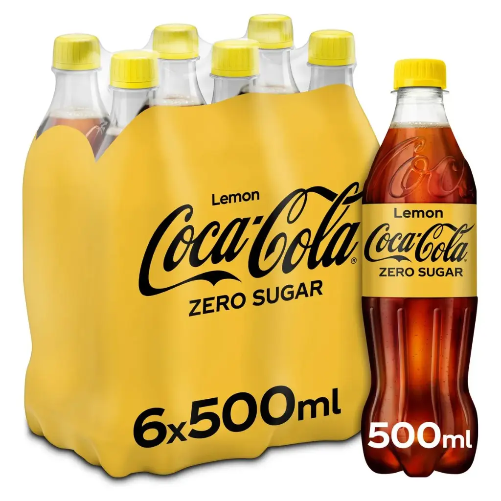 Coca-Cola Zero Sugar Lemon 6x50 Cl