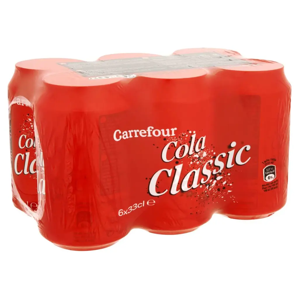 Carrefour Cola Classic 6x33 Cl