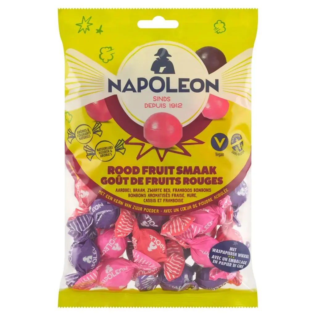 Napoleon Fruits Rouges Bonbons 250 Gr