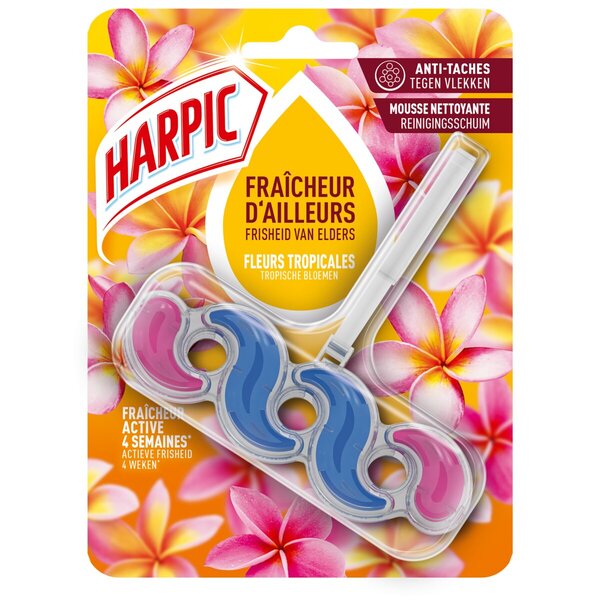 Harpic Fleurs Tropicales Bloc WC 1 Pièce