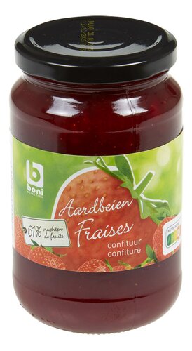 Boni Confiture de Fraises 450 Gr