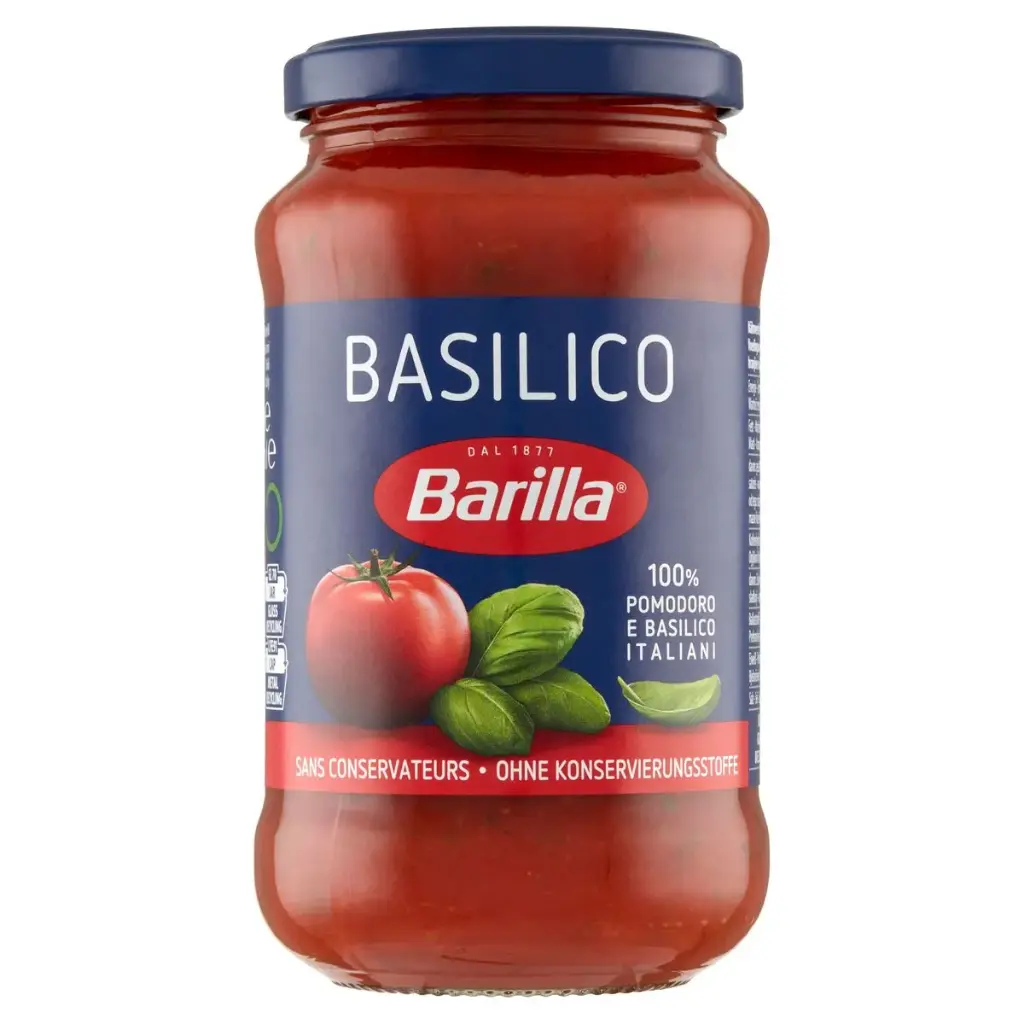 Barilla Basilico Sauce pour Pâtes 400 Gr