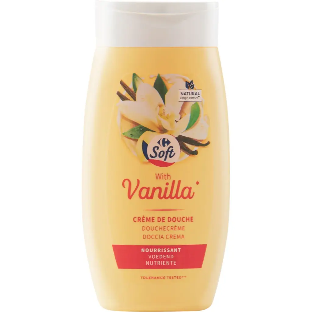 Carrefour Vanille Nourrissant Crème Douche 250 Ml