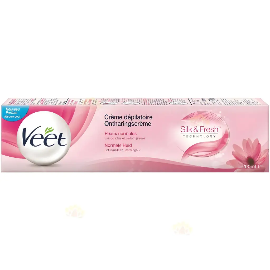 Veet Crème Dépilatoire Peaux Normales 200 Ml