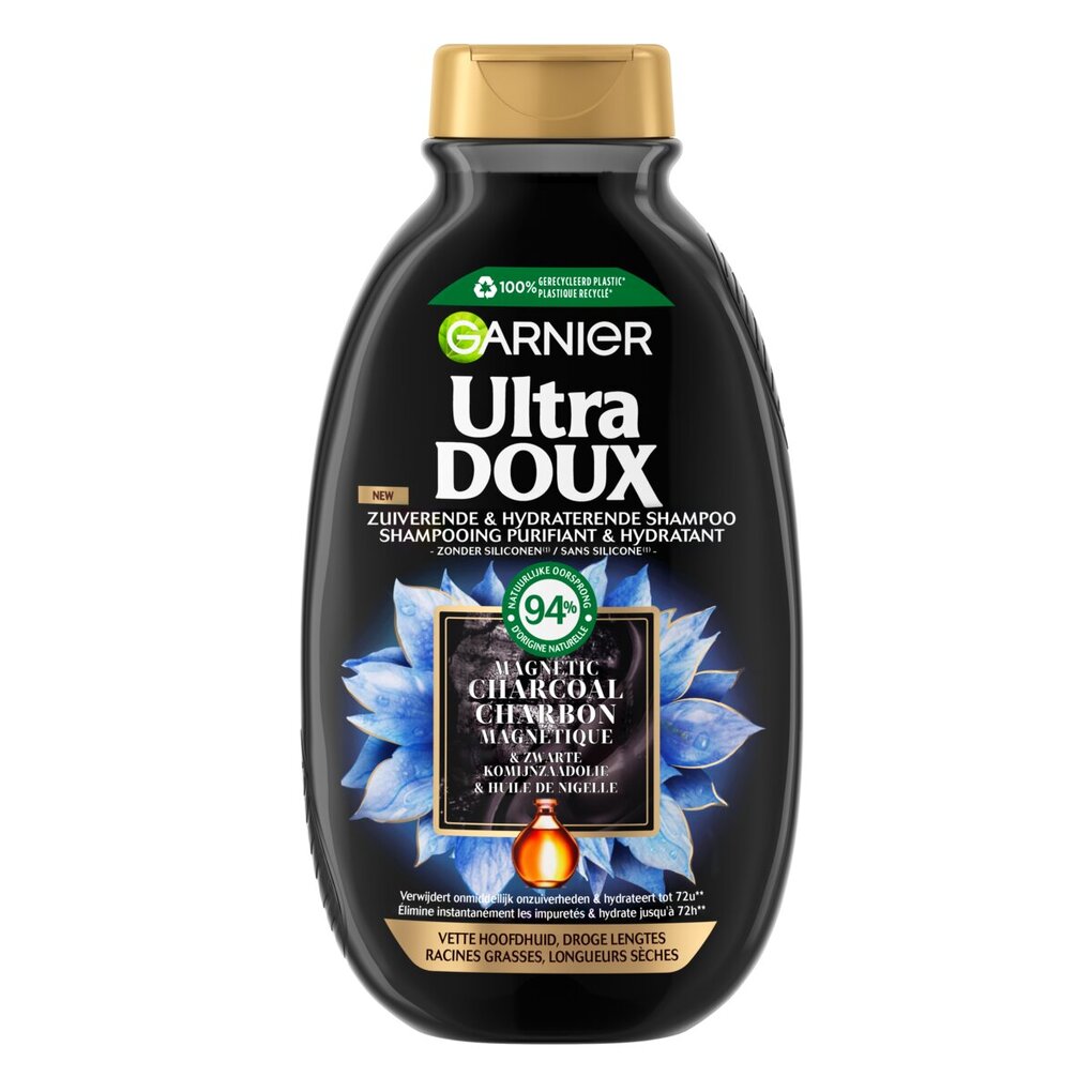 Ultra Doux Charbon Magnétique Shampoing 250 Ml