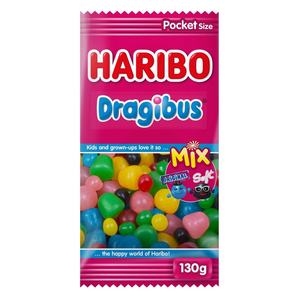 Haribo Dragibus Mix Bonbons 130 Gr