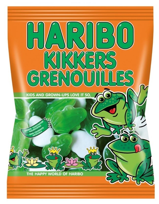 Haribo Grenouilles Pocket Size Bonbons 75 Gr