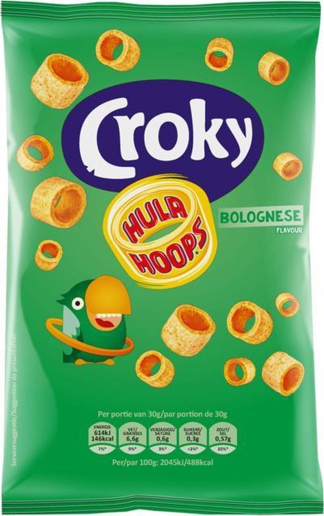 Croky Bolognese Rings Chips 100 Gr