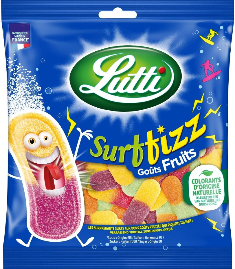 Lutti Surffizz Bonbons 200 Gr