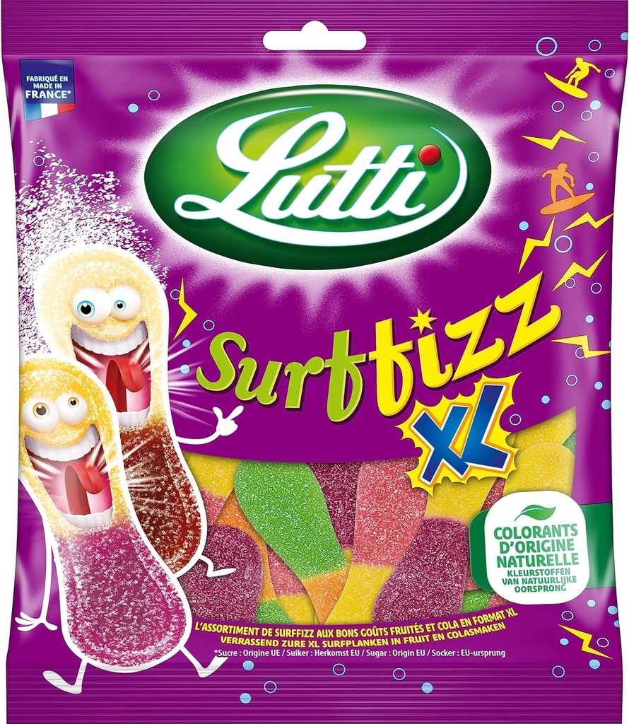 Lutti Surffizz XL Bonbons 200 Gr