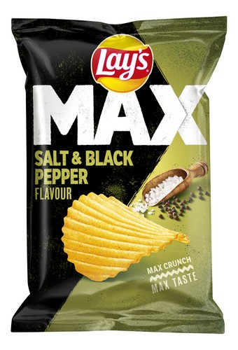 Lay's Max Sel & Poivre Chips 40 Gr