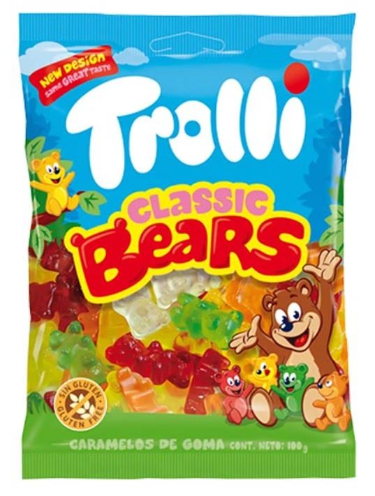 Trolli Classic Bears Oursons Bonbons 100 Gr