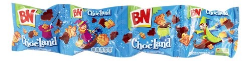 BN Choc'Land Biscuits 4x37,5 Gr