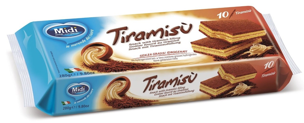 Midi Goûter Fourré au Tiramisu 280 Gr