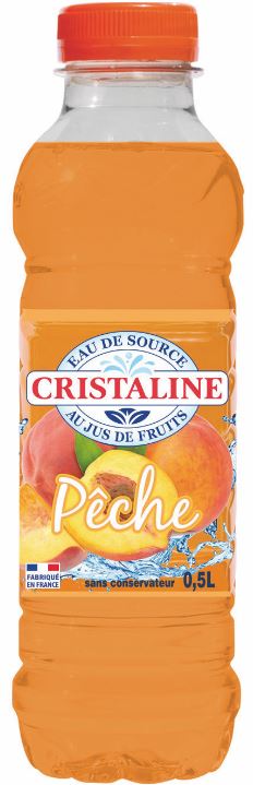 Cristaline Pêche 50 Cl