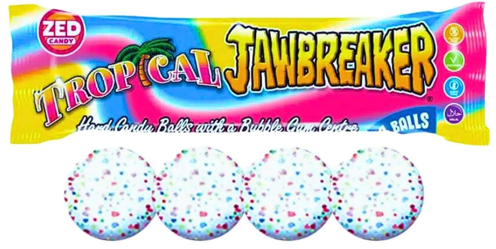 Jawbreaker Tropical Bubblegum 4 Pièces