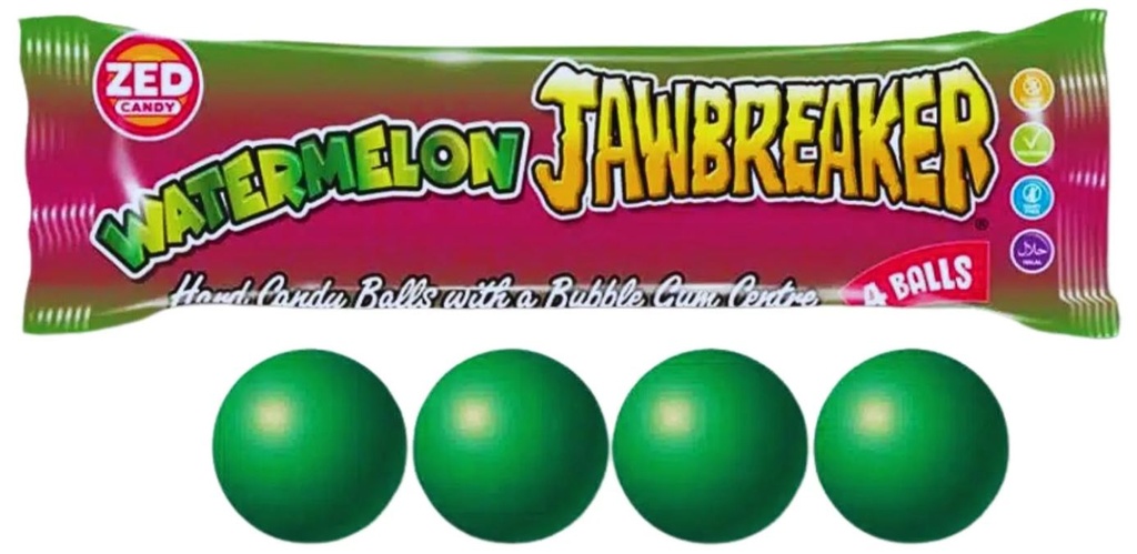 Jawbreaker Watermelon Bubblegum 4 Pièces