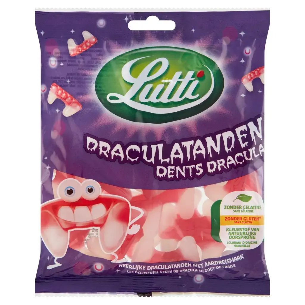 Lutti Dents Dracula Vampire Bonbons 200 Gr