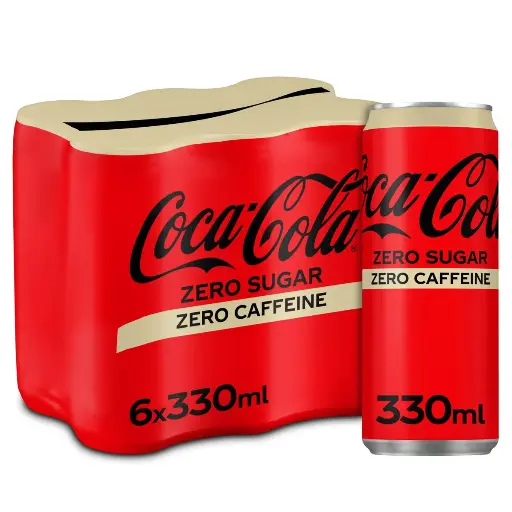 Coca-Cola Zero Sugar & Caffeine 6x33 Cl