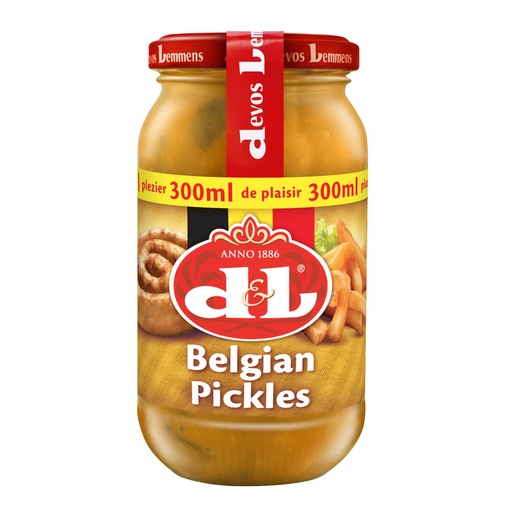 Devos Lemmens Belgian Pickles 300 Ml