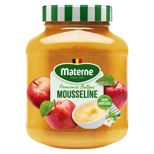 Materne Mousseline de Pommes 600 Gr