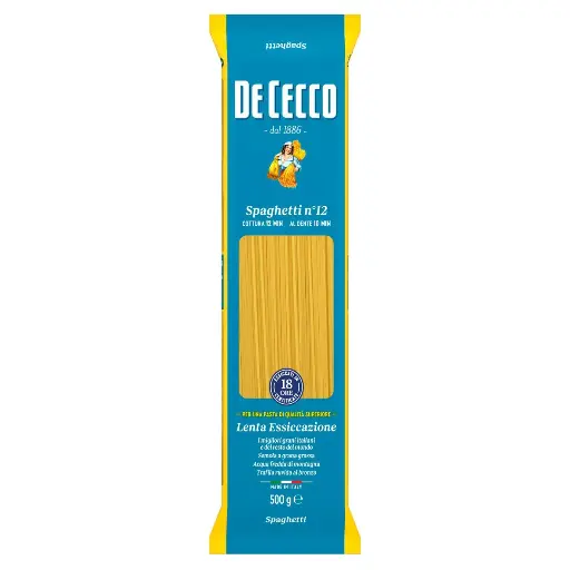 De Cecco N12 Spaghetti Pâtes 500 Gr