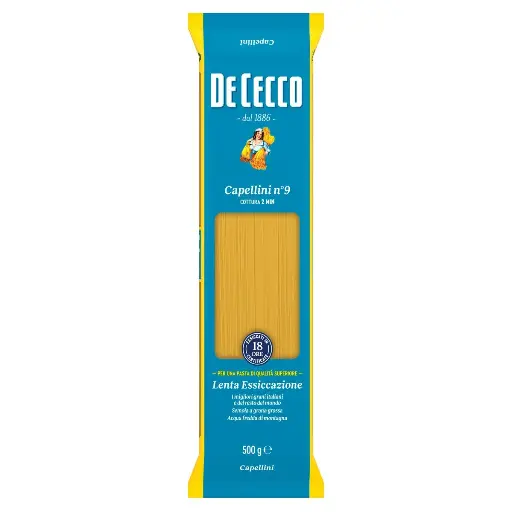 De Cecco N9 Capellini Pâtes 500 Gr