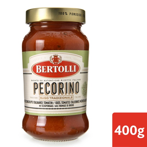 Bertolli Sauce Tomates Pecorino 400 Gr