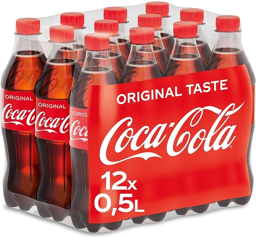 Coca-Cola Original -IMPORT- Bouteille 12x50 Cl