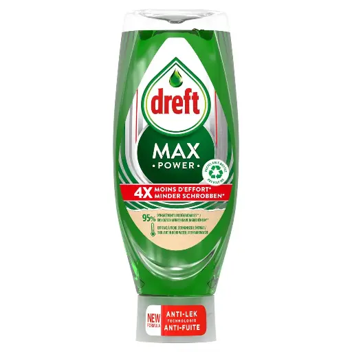 Dreft Max Power Original Liquide Vaisselle 640 Ml