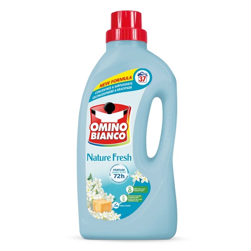 Omino Bianco Nature Fresh Lessive Liquide 37 Doses