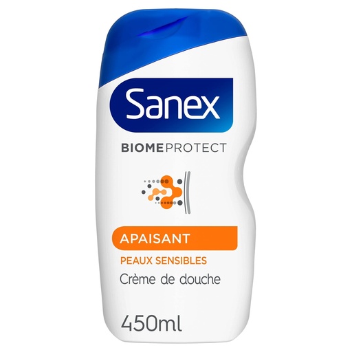 Sanex BiomeProtect Dermo Apaisant Crème Douche 450 Ml