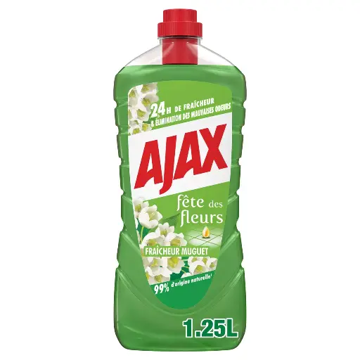 Ajax Fraîcheur Muguet Nettoie-Tout 1,25 L