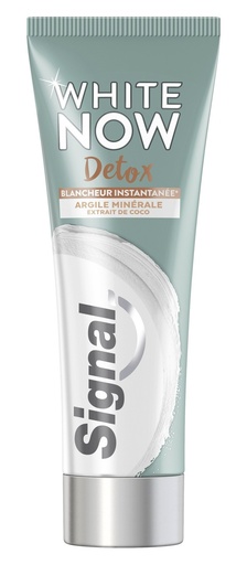 Signal White Now Detox Coco Dentifrice 75 Ml