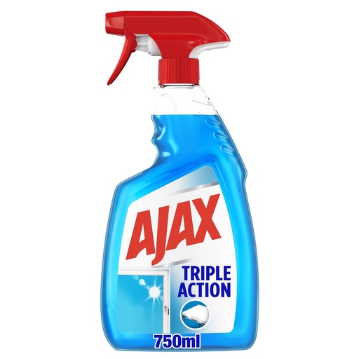 Ajax Triple Action Spray Vitres 750 Ml