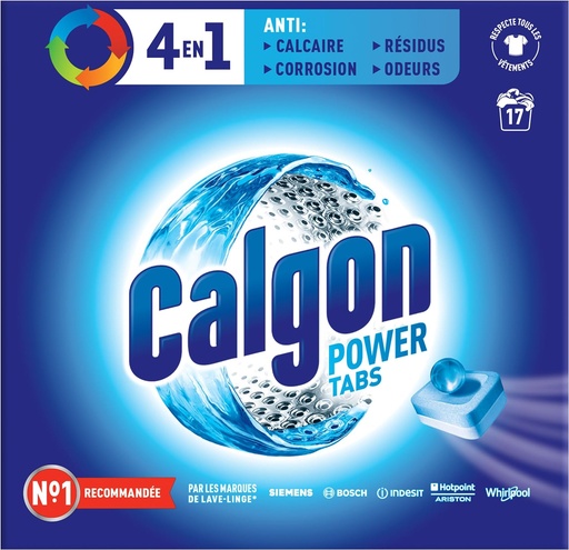 Calgon Power Tabs 17 Doses