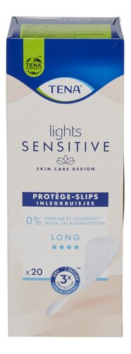 Tena Lights Sensitive Long Protège Slips 20 Pièces