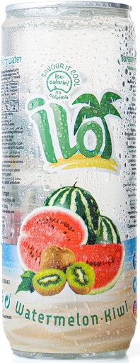 Ilo Drink Pastèque Kiwi Eau Pétillante 33 Cl