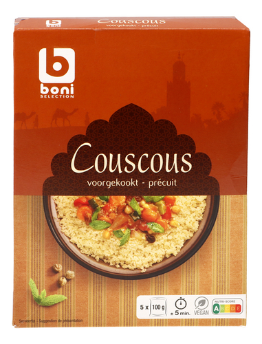 Boni Couscous Précuit en Sachets 5x100 Gr