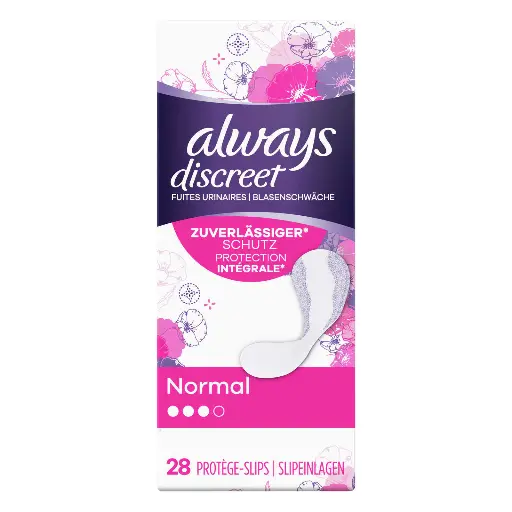 Always Discreet Normal Protège-Slips 28 Pièces