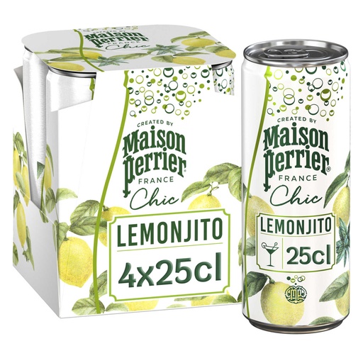 Maison Perrier Chic Lemonjito 4x25 Cl