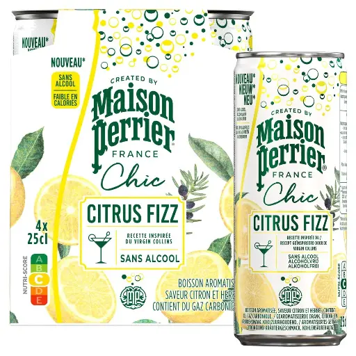 Maison Perrier Chic Citrus Fizz 4x25 Cl