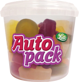 Lutti Autopack Wine Gum 200 Gr